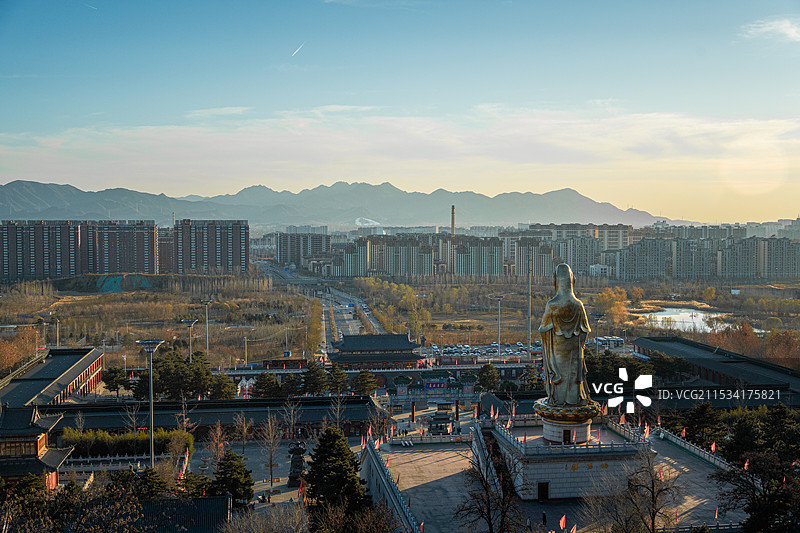 北京密云 冶仙塔 秋季图片素材
