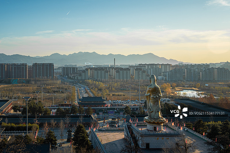 北京密云 冶仙塔 秋季图片素材