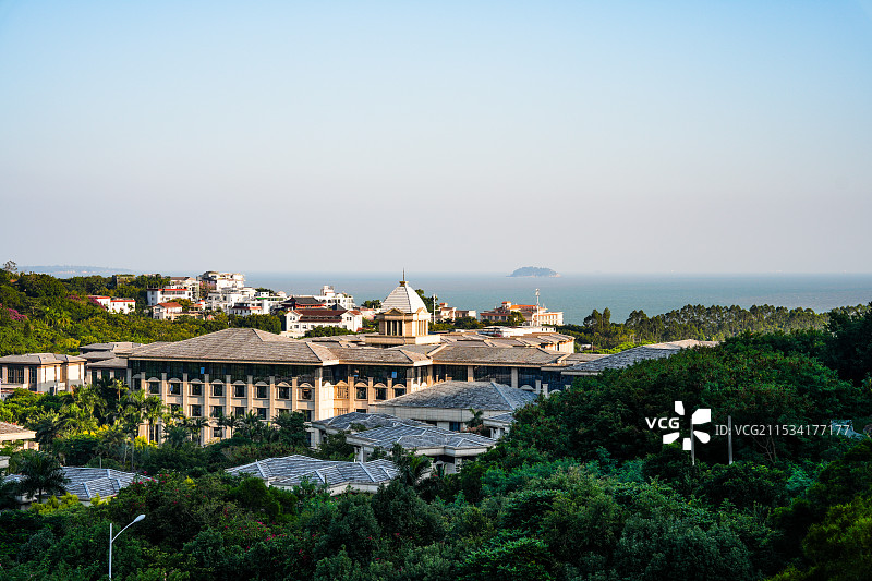 厦门山海步道沿途风景图片素材