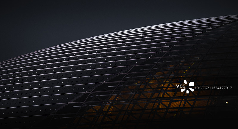 国家大剧院一隅图片素材