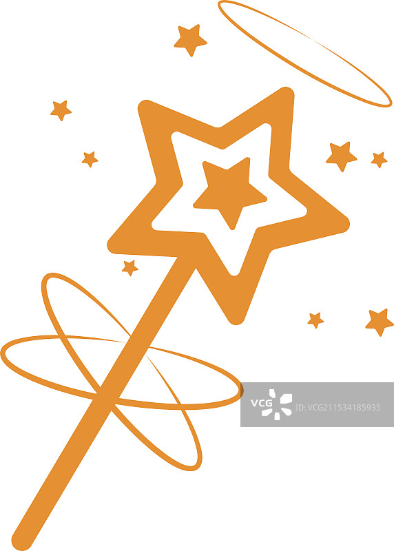 魔法棒矢量元素图片素材