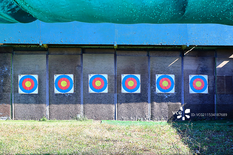 在太阳山射箭图片素材