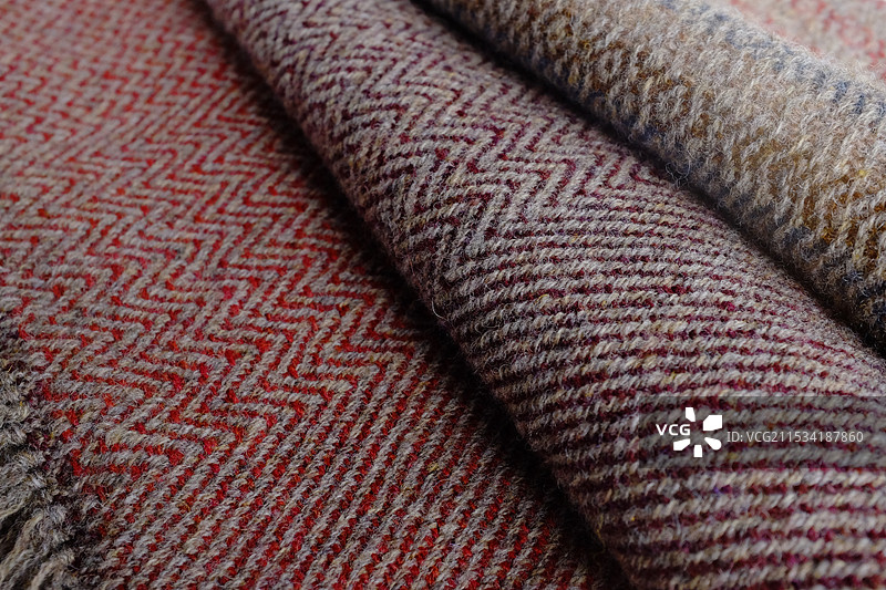 手工编织的布料图片素材