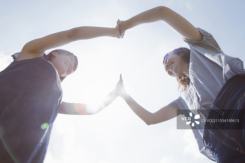 可爱的女学生图片素材
