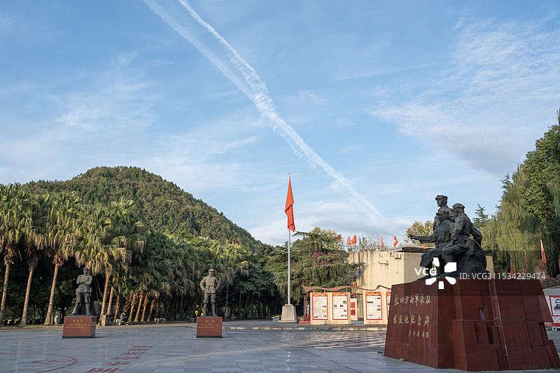 广元苍溪红军渡·西武当山景区图片素材