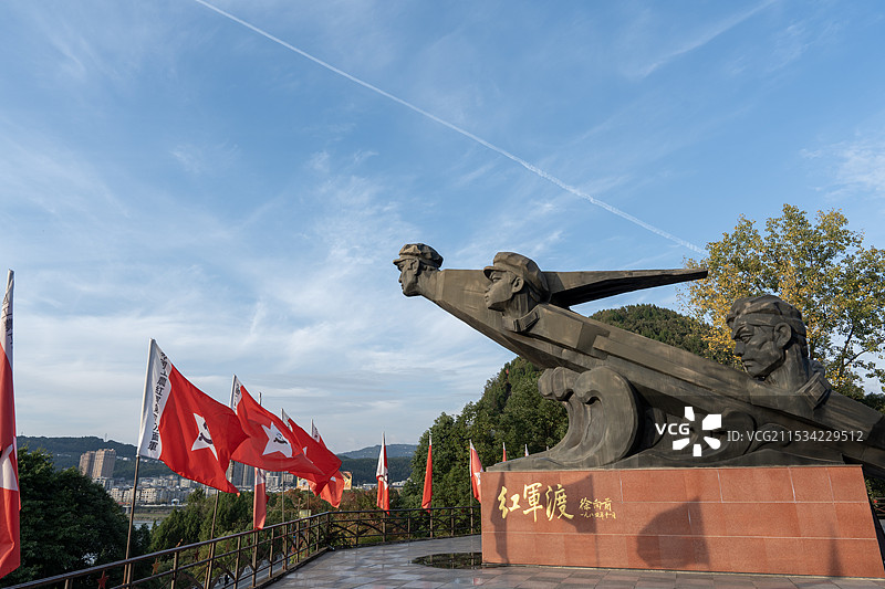 广元苍溪红军渡·西武当山景区图片素材