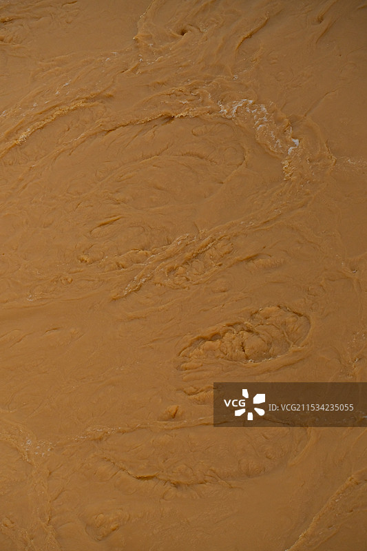 漩涡成群，暗流涌动--洪水激流图片素材