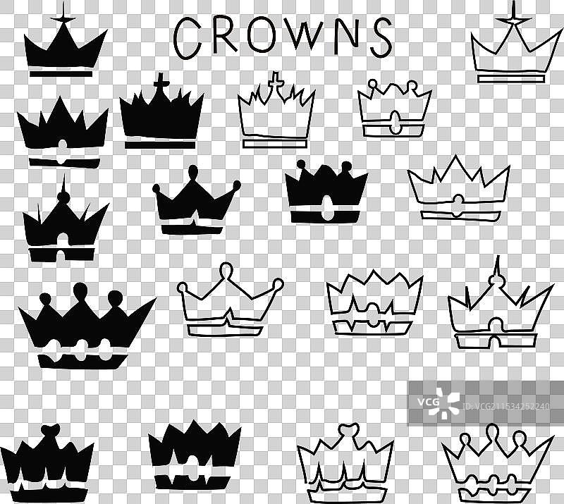 皇冠图标图片素材