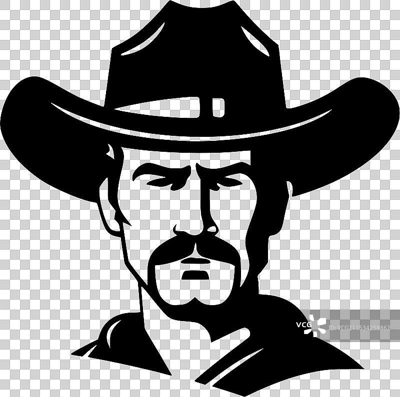 西方 - 黑白孤立图标图片素材