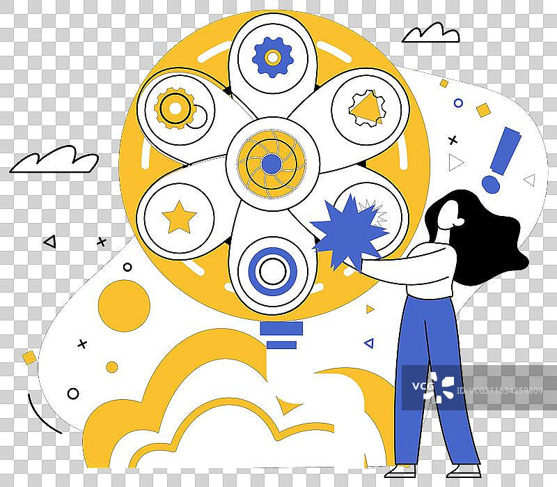 企业愿景发展是一曲甜美的旋律图片素材