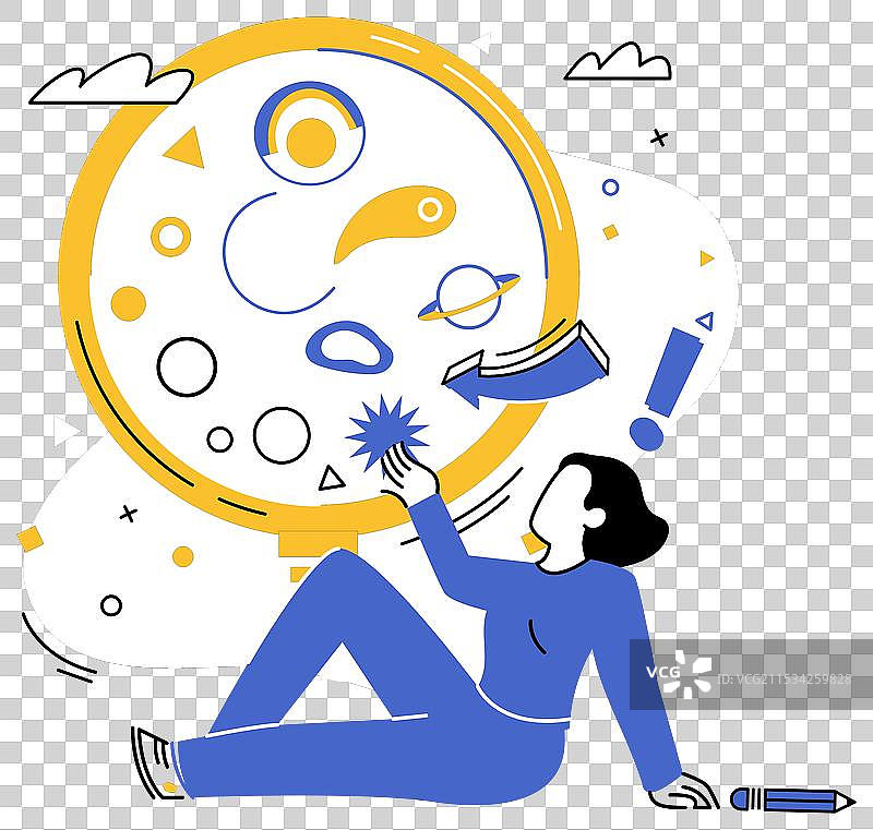 企业愿景与抱负是成功的关键。图片素材