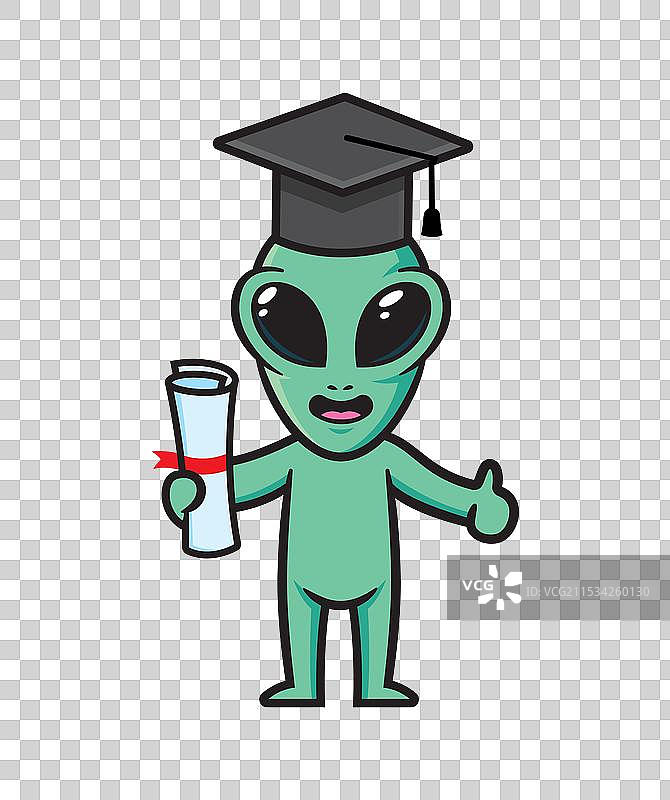 外星人吉祥物角色设计图片素材