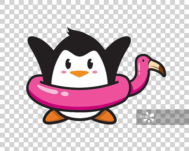 企鹅吉祥物角色设计图片素材