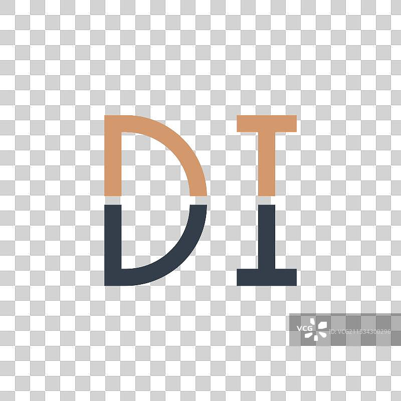现代DI字母标志设计创意与图片素材