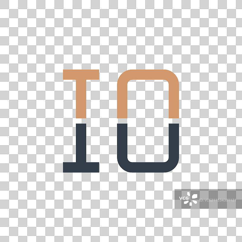 现代IO字母标志设计创意与图片素材