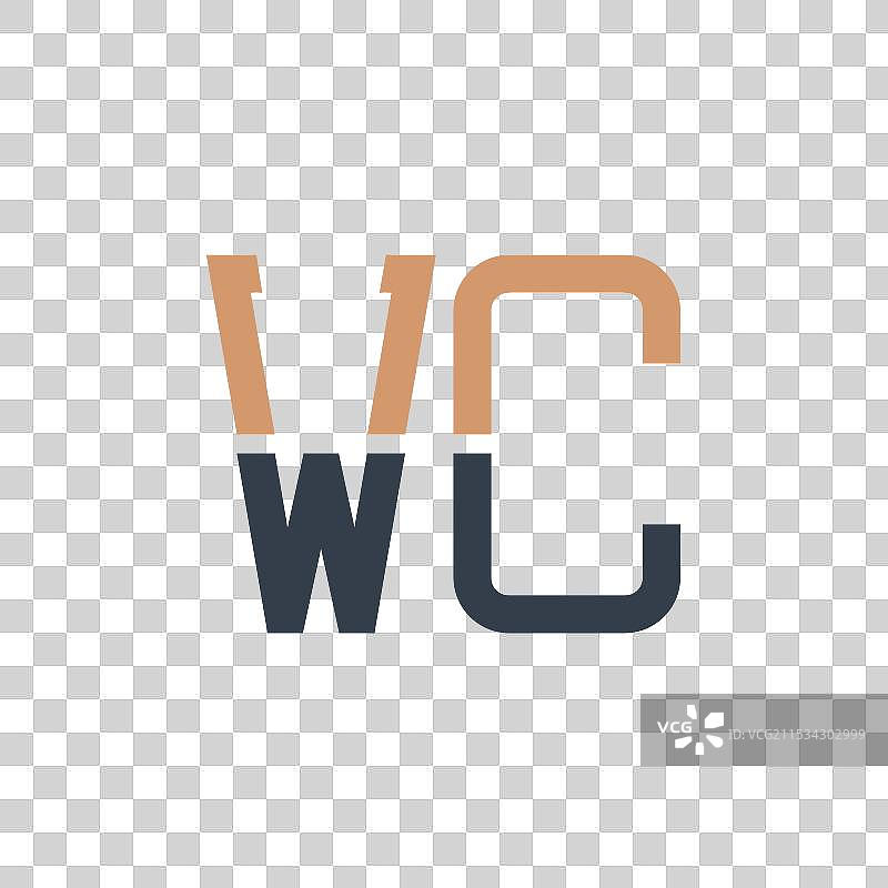 现代卫生间字母标志设计创意与图片素材