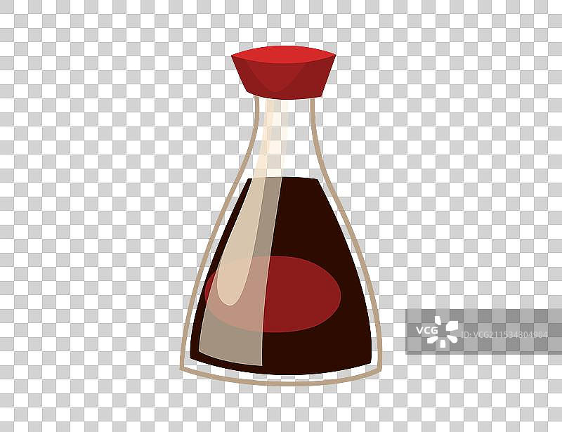 酱油瓶平面设计厨房食品图标图片素材