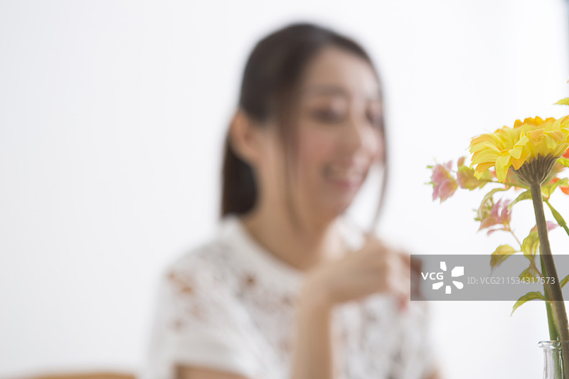 女性学习中图片素材