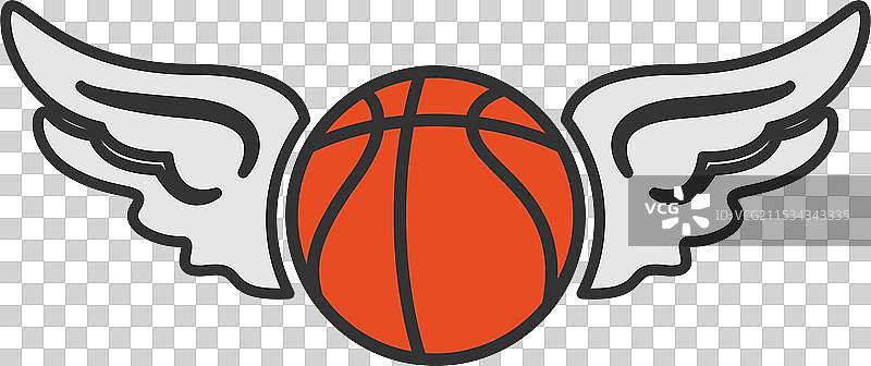 篮球图标标志设计图片素材