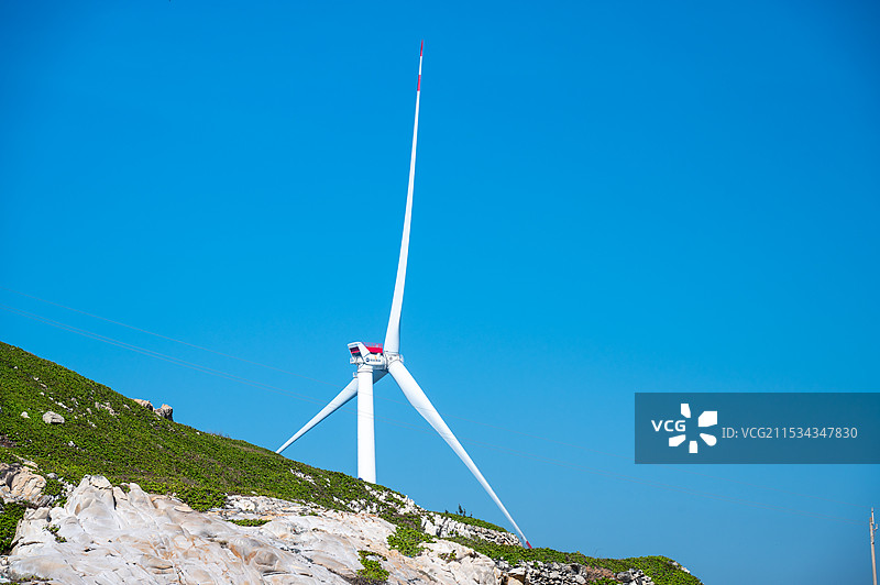 海边风车图片素材