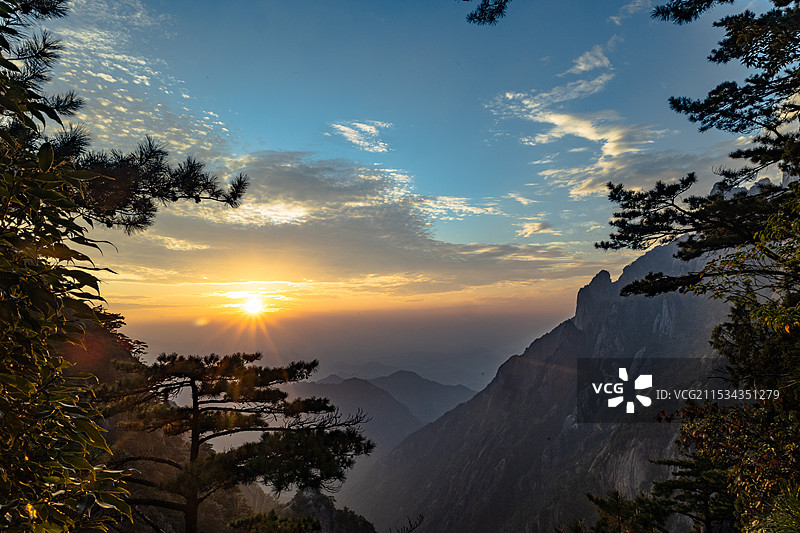 安徽黄山风景区图片素材