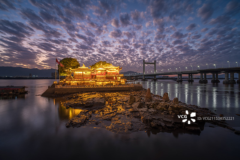金山寺图片素材