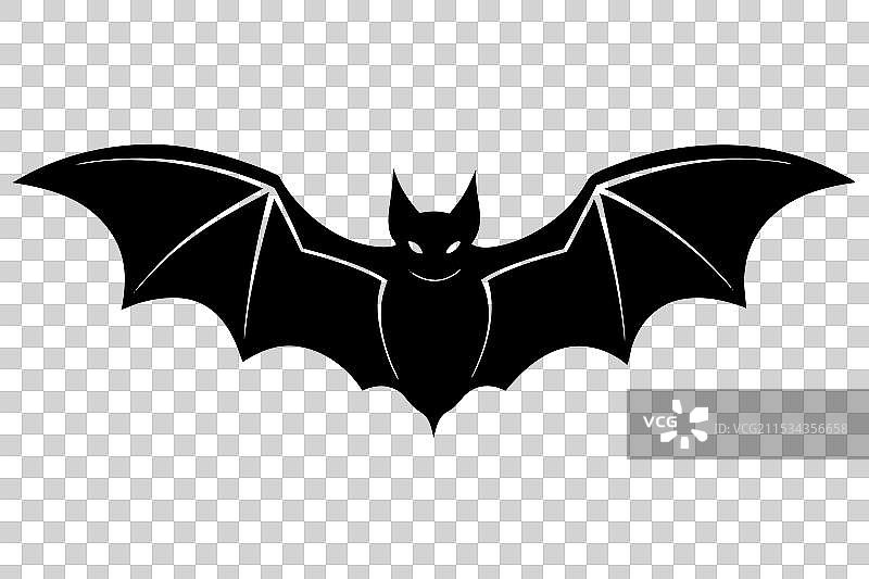 蝙蝠剪影图片素材