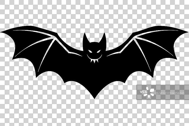 蝙蝠剪影图片素材