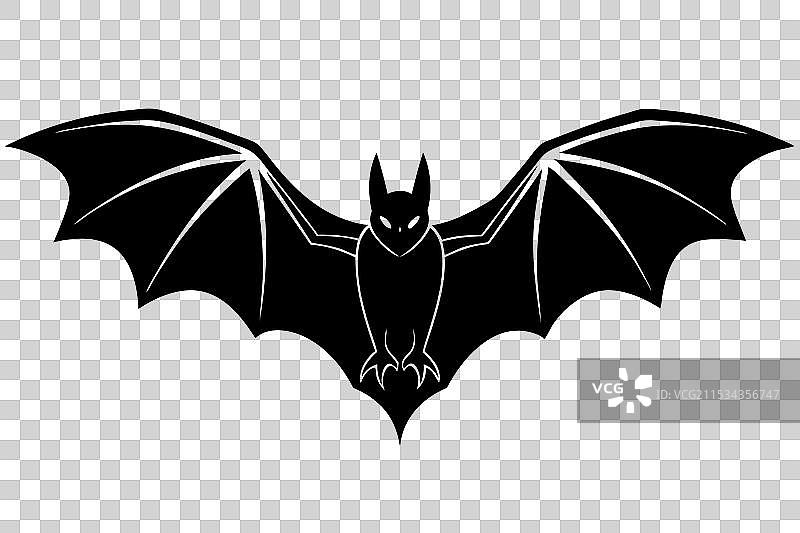 蝙蝠剪影图片素材