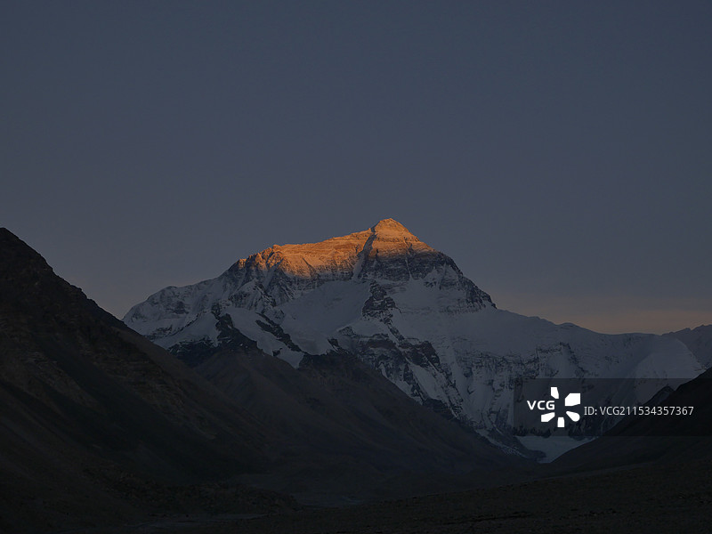 珠穆朗玛峰图片素材