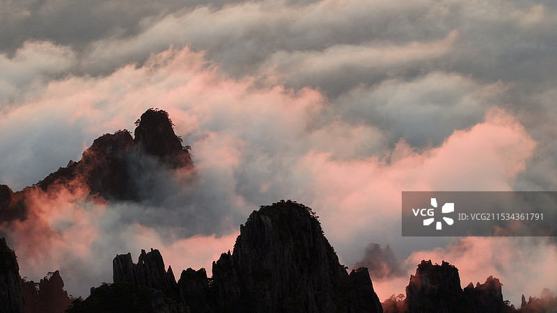 记录下我拍到皖南和黄山图片素材