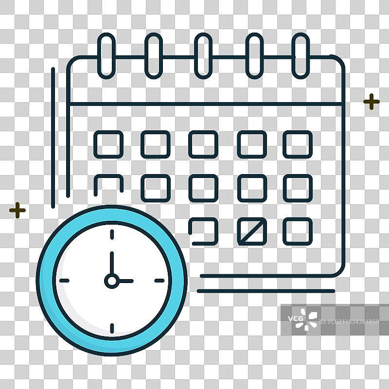 时间敏感任务截止日期指示器图片素材