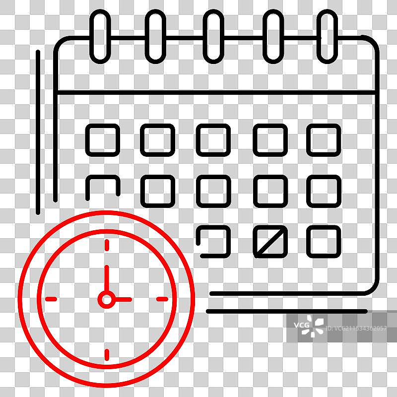 项目截止日期提醒图标设计时间图片素材