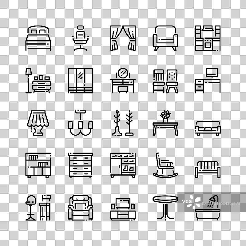 家具图标图片素材