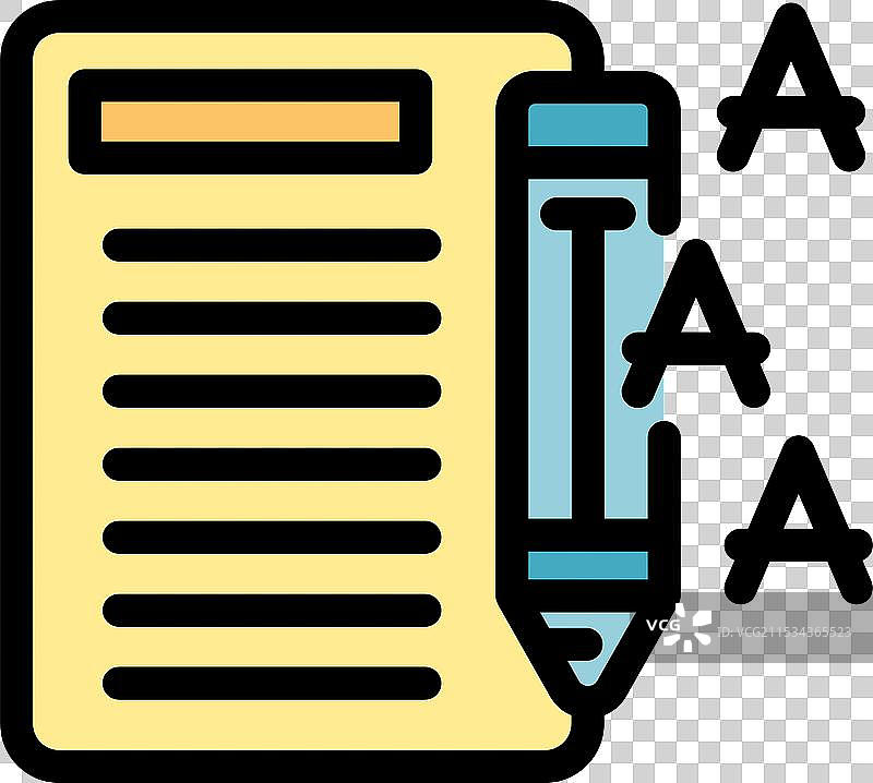 铅笔在纸上书写内容图片素材