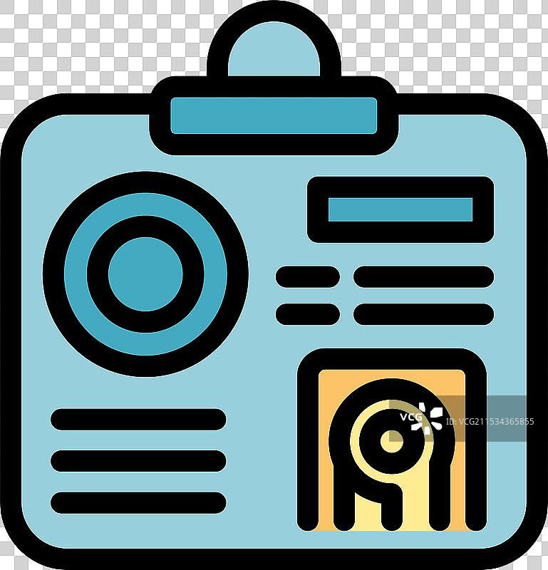 包含患者信息的医疗记录和夹板图片素材