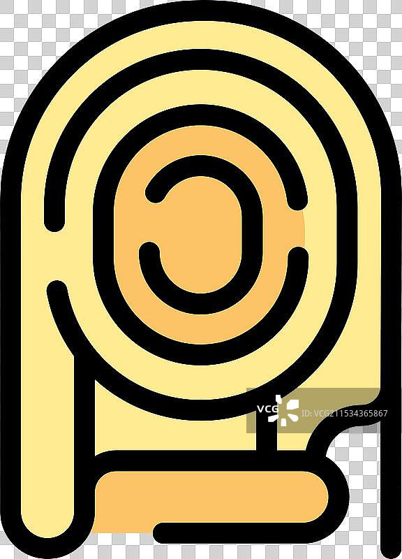 指纹显示个人数据正在被扫描图片素材