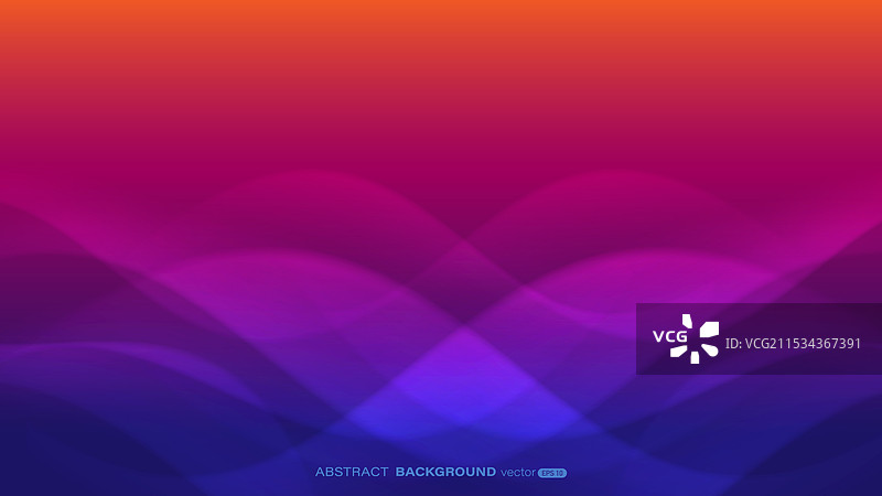 色彩斑斓的波浪抽象背景流动形状图片素材