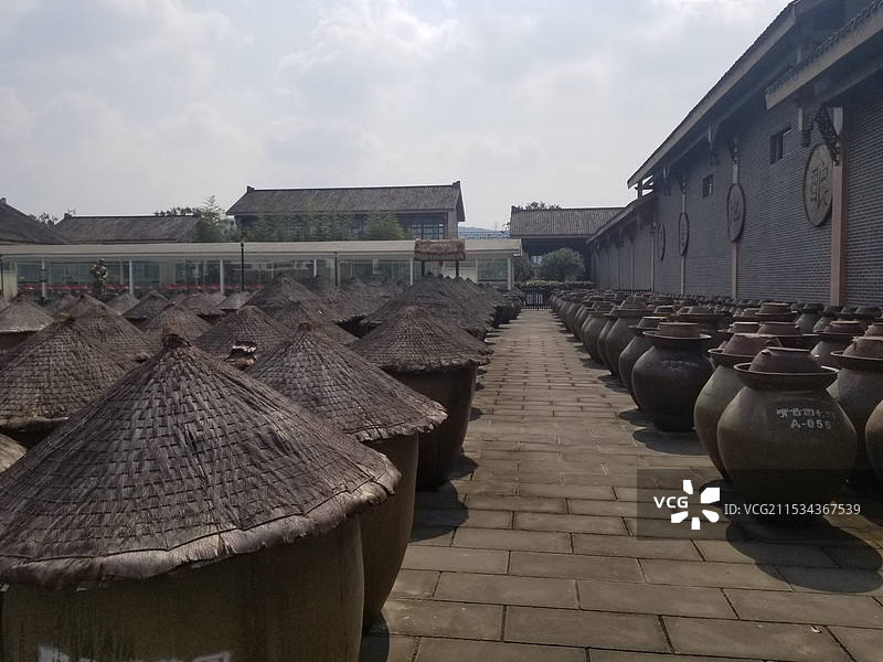 清香园晒酱场图片素材