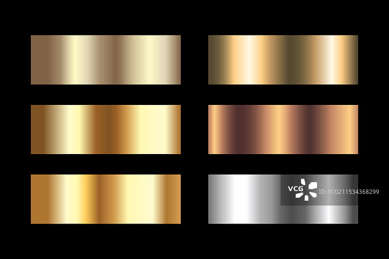 金色金属渐变背景集图片素材