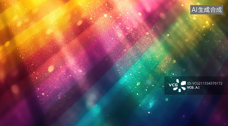 【AI数字艺术】炫彩光驱数字背景图片素材