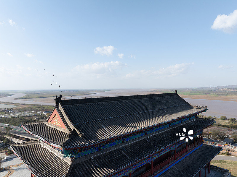 陕西省渭南市潼关县秦东镇潼关古城图片素材