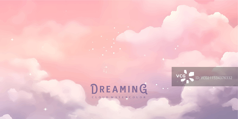 糖果棉花糖粉色云朵设计背景图片素材