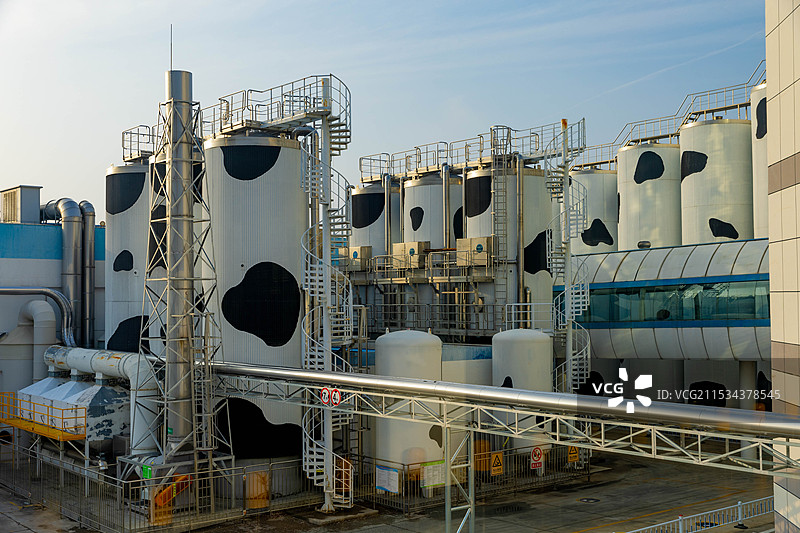 呼和浩特蒙牛工业旅游景区图片素材