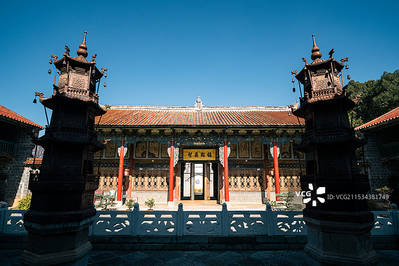昭通昭阳龙氏家祠景区图片素材