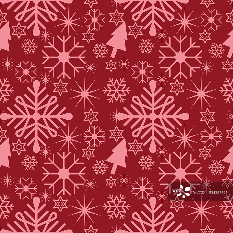 经典圣诞图案的节日欢庆图案图片素材