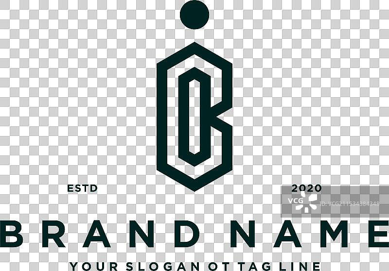 创意字母CI标志设计图片素材