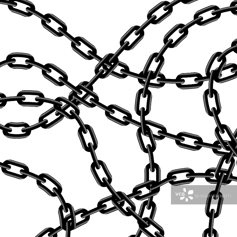 黑色链条背景的链条图案图片素材