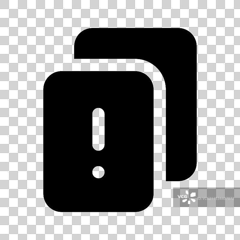 警告卡片图片素材