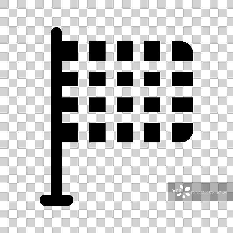 运动旗帜图片素材